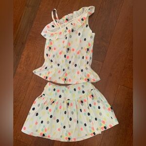 Multi vibrant 2 piece Gymboree girls size 8 outfit! Never worn!